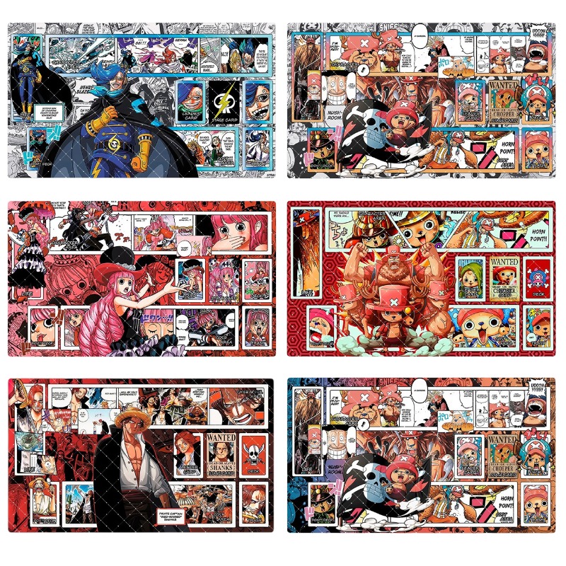 Play Mat - 600x350mm One Piece Shanks Perona Trading