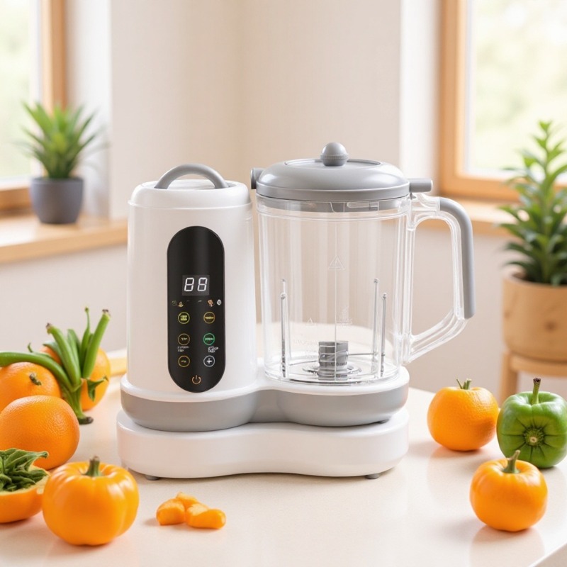 Baby Food Maker Blender - Automatic Baby Food Maker, All‑in‑One Steam