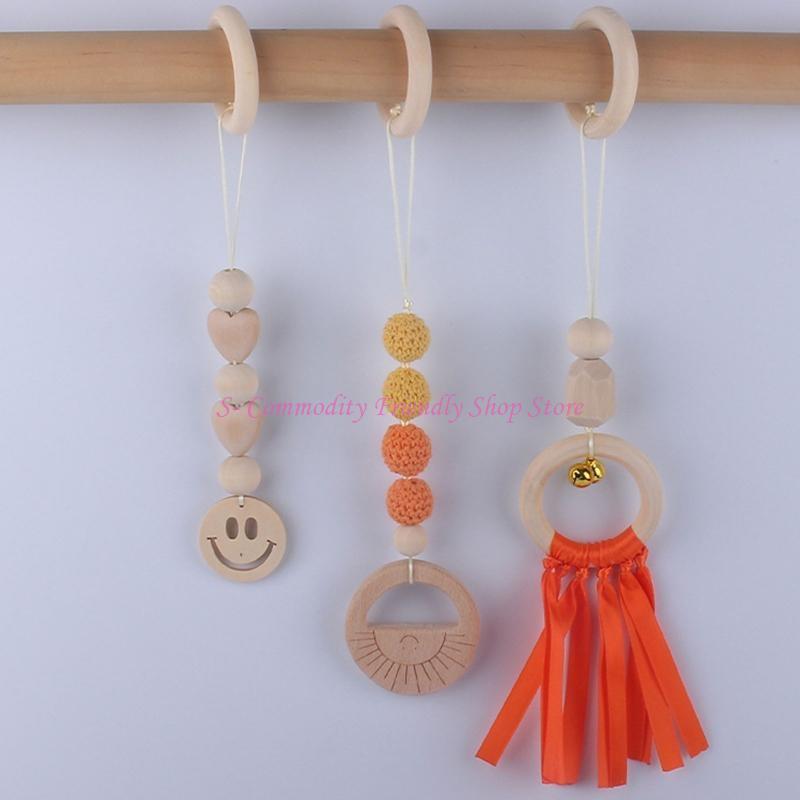 Baby Rattle Toy Set - 85AE 3 Pcs/Set Baby Gym Frame