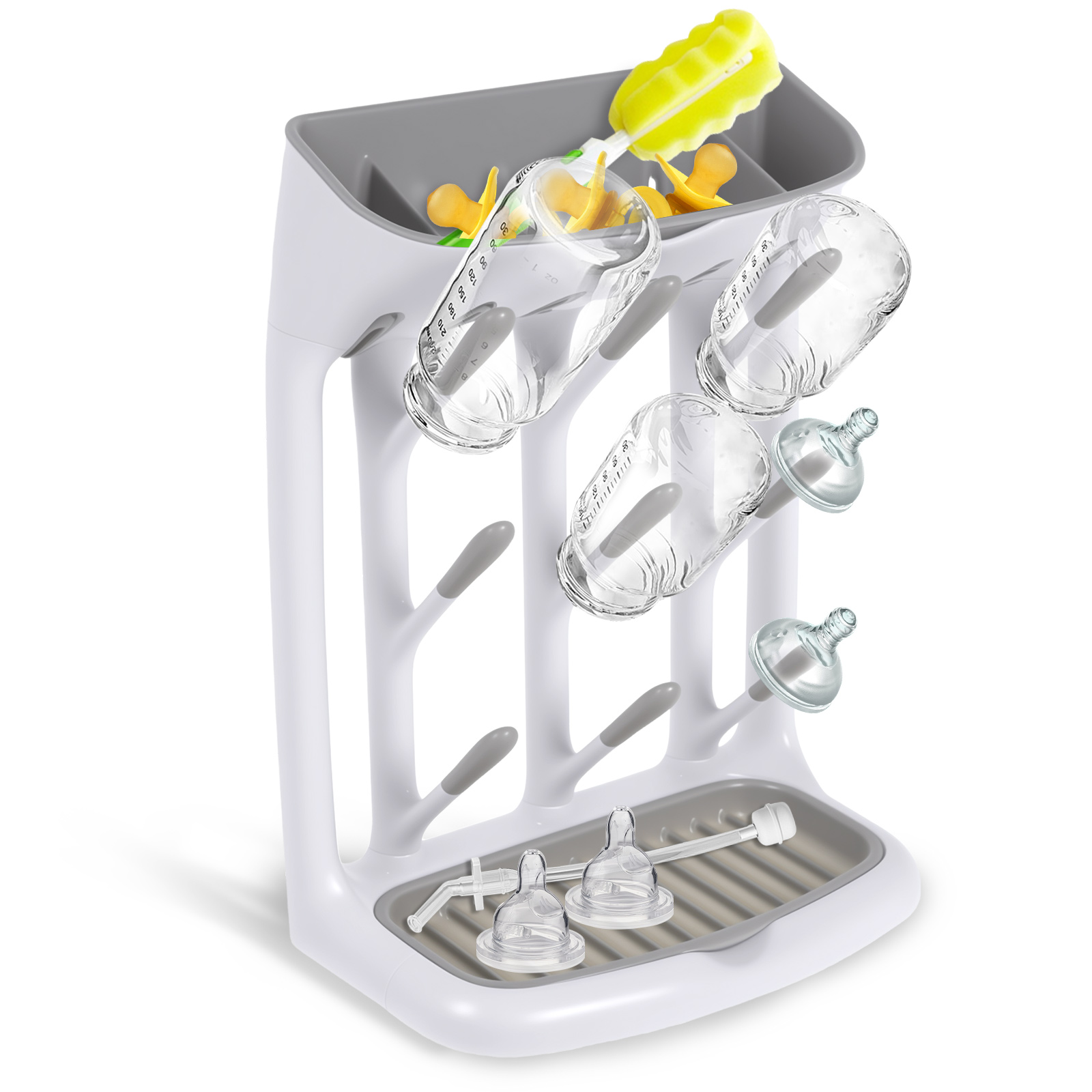 Baby Products Sale - Baby Bottle Drying Rack Plastic Vertical