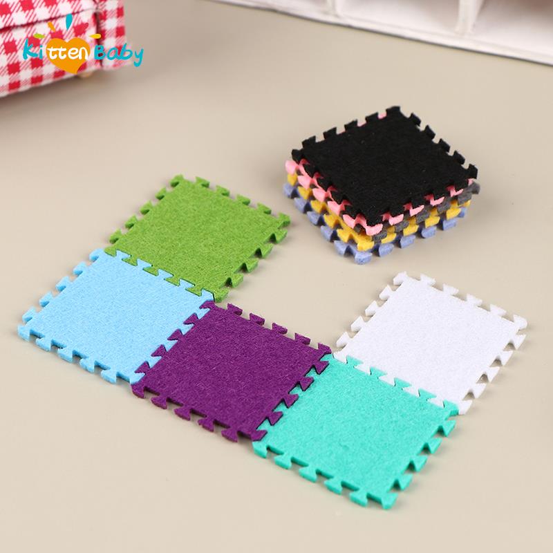 Play Mat - 1:12 Dollhouse Miniature DIY Jigsaw Plush