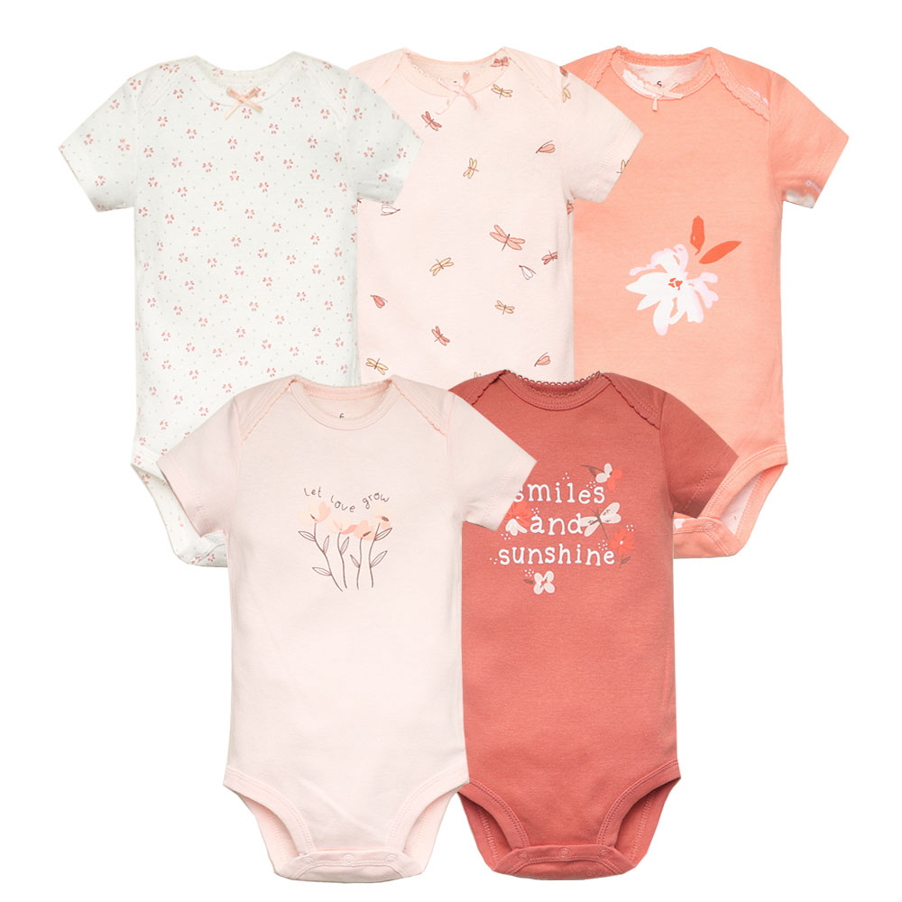 5pcs/lot Baby Bodysuit Fashion - огляд і ціна Baby Products Essential
