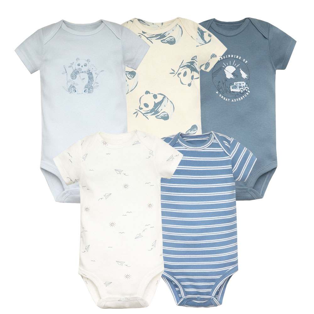 5pcs/lot Baby Bodysuit Fashion - огляд і ціна Baby Products Essential