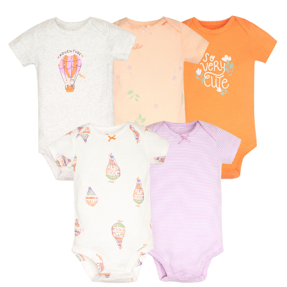 5pcs/lot Baby Bodysuit Fashion - огляд і ціна Baby Products Essential