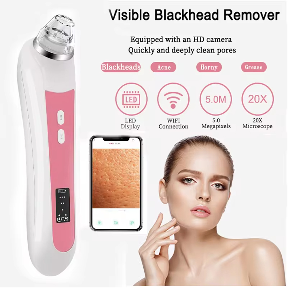6 Heads Pore Cleaner Blackhead - огляд і ціна Nasal Aspirator