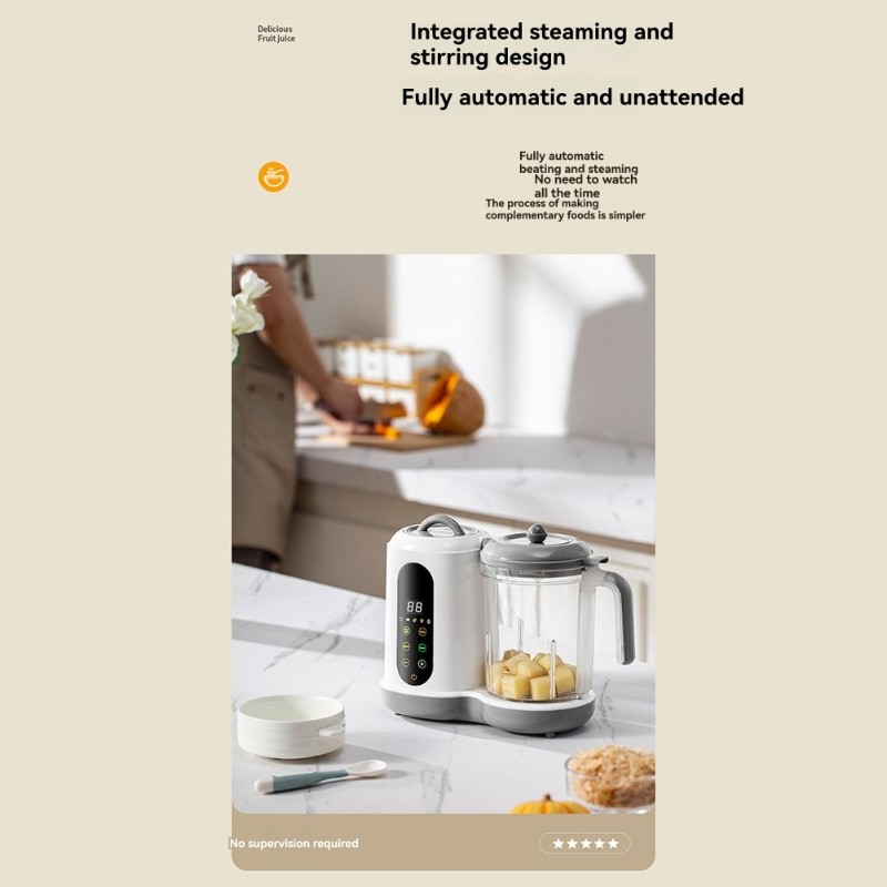 [NEW!N92R】 Automatic Baby Food - огляд і ціна Baby Food Maker Blender