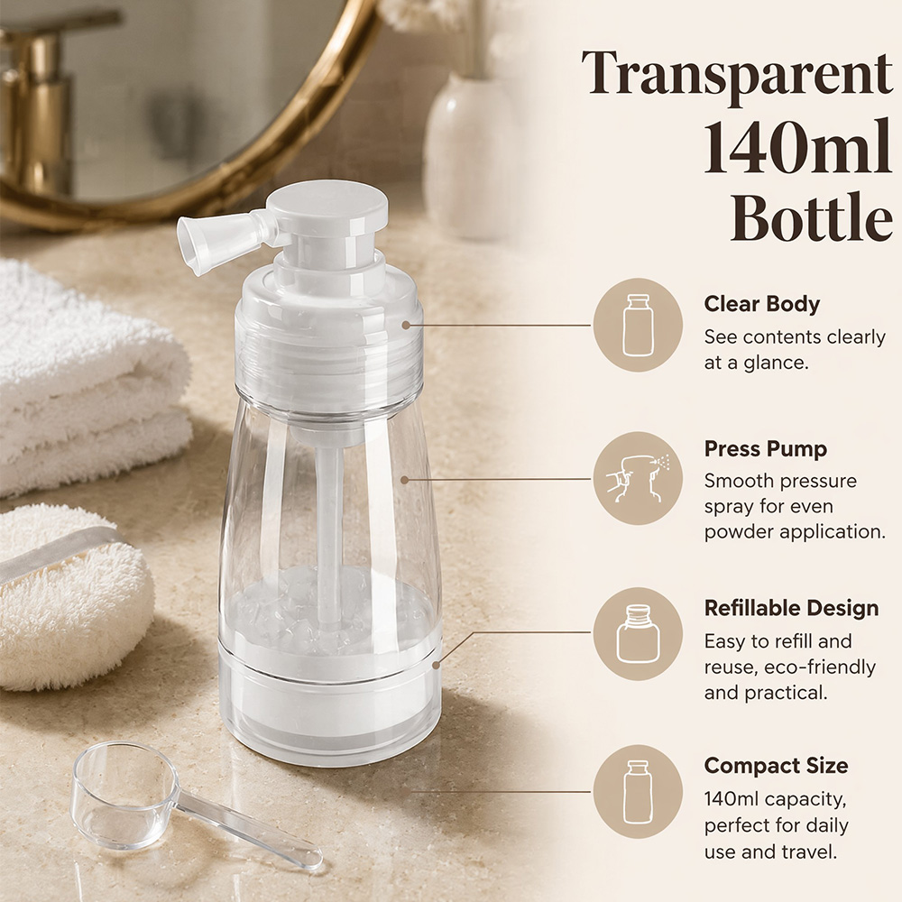 140ml Press-Type Dry Powder Sp - огляд і ціна Baby Products Distributor