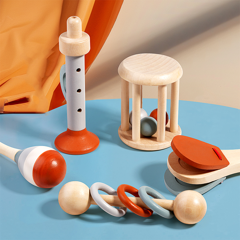 5Pcs Baby Musical Instruments  - огляд і ціна Baby Rattle Toy Set