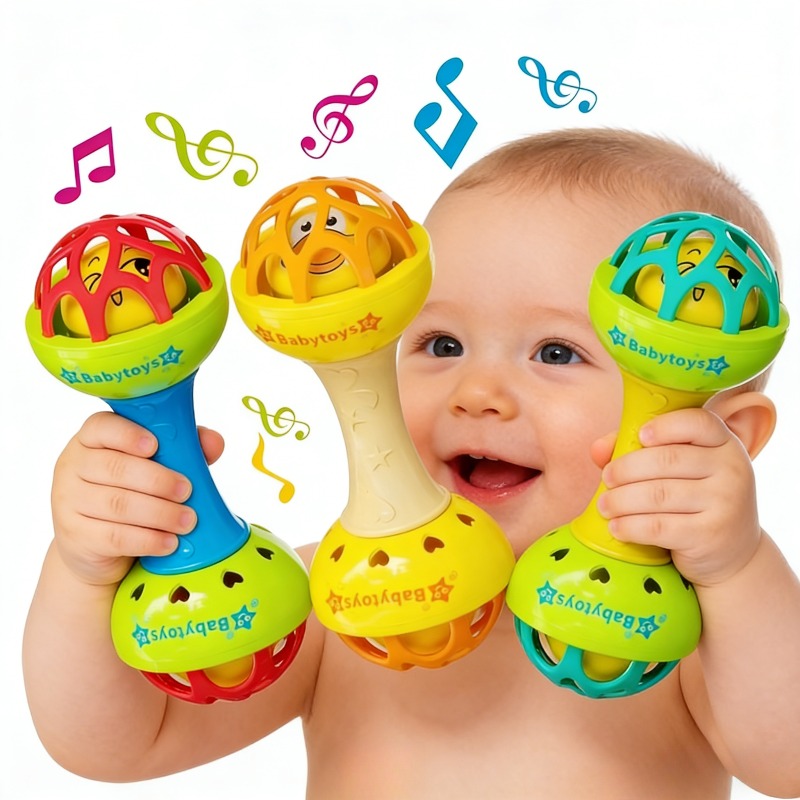 1pcs Baby Rattles 0 12 Months  - огляд і ціна Baby Rattle Toy Set