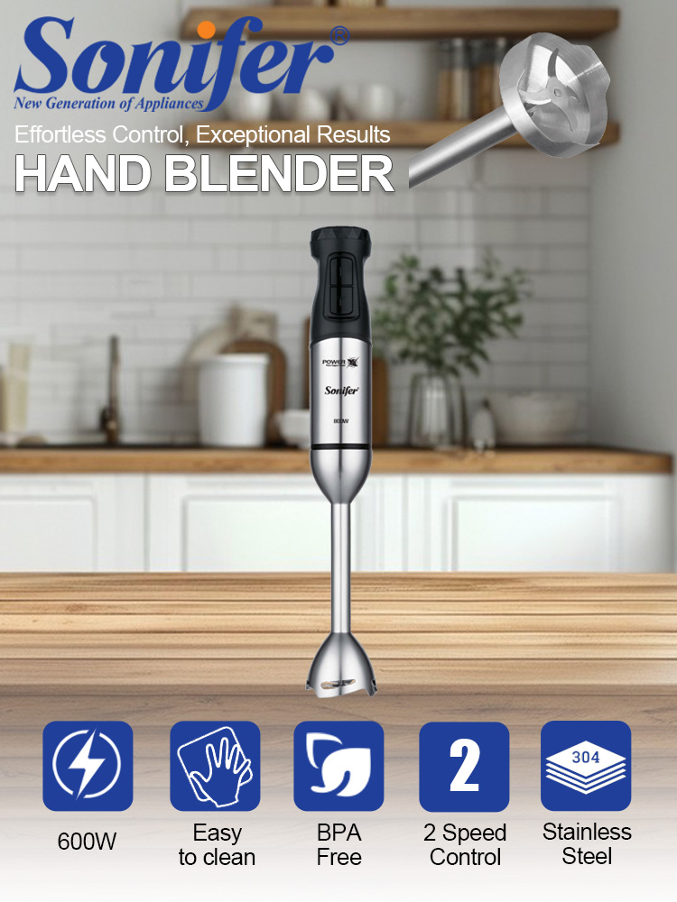 Hand Blender Sonifer SF-8181 6 - огляд і ціна Baby Food Maker Blender