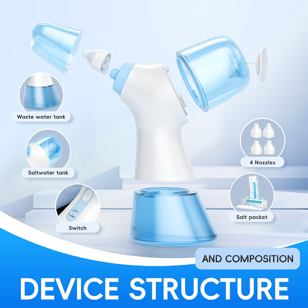 Rechargeable Electric Nose Cle - огляд і ціна Nasal Aspirator