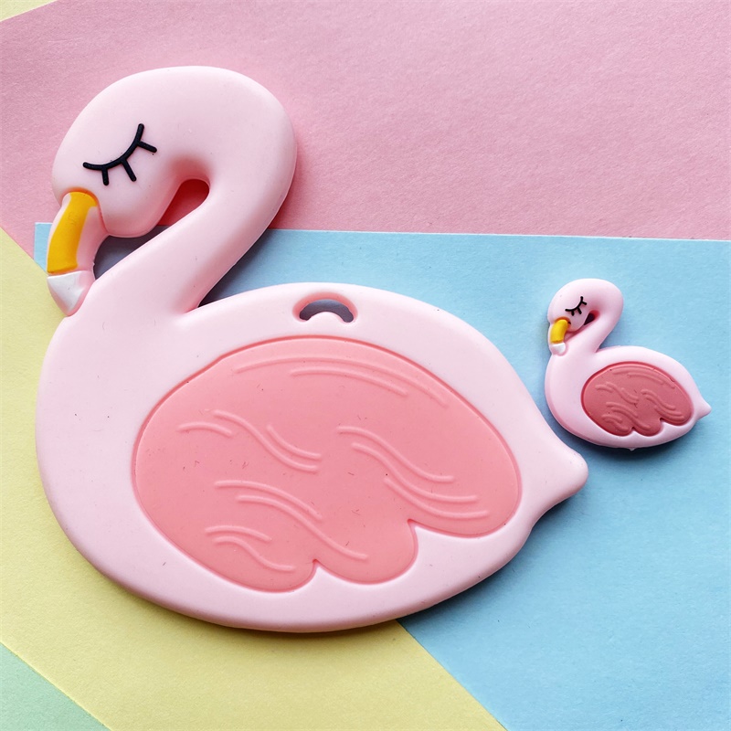 2pcs/Set Mini Silicone Elephan - огляд і ціна Baby Rattle Toy Set
