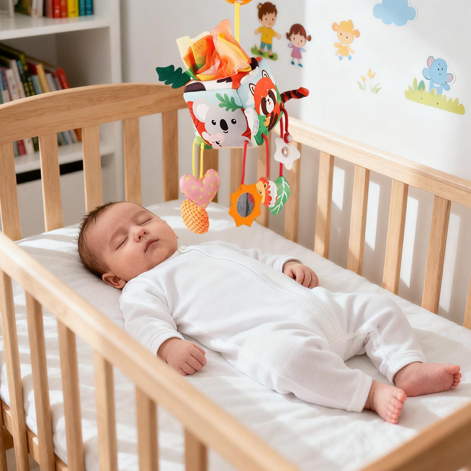 Car Seat Toys Toddler Plush Sq - огляд і ціна Baby Rattle Toy Set