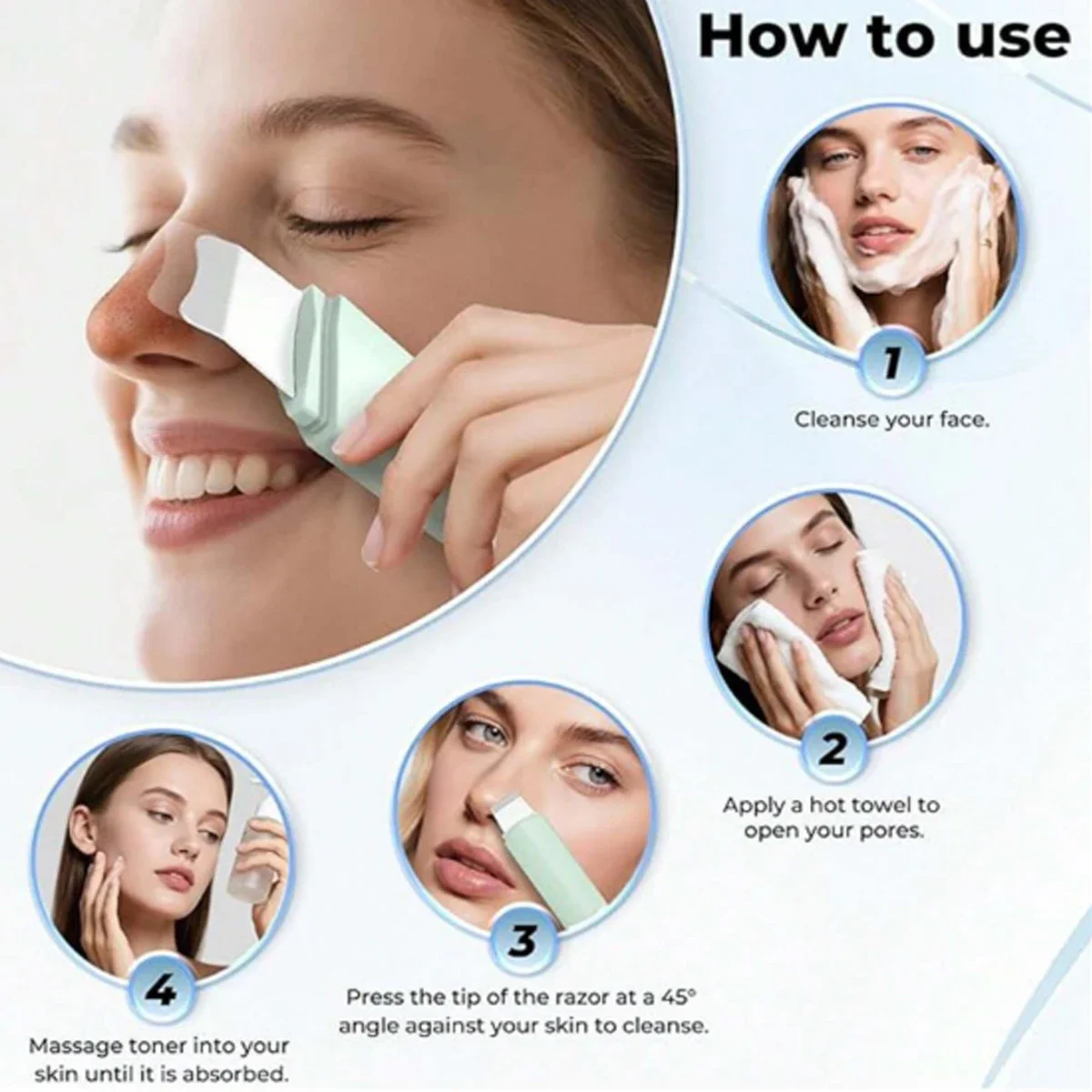 Blackhead and Whitehead Remova - огляд і ціна Nasal Aspirator