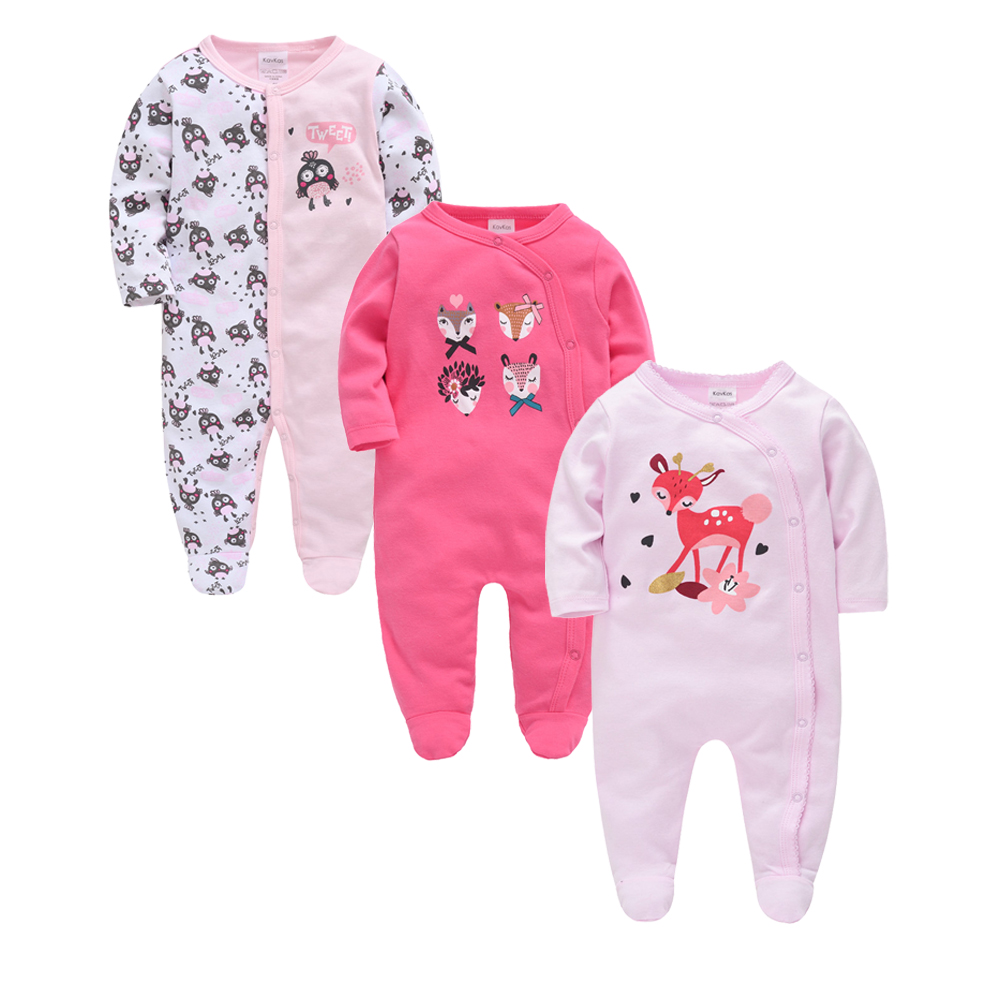3 Pcs/lot 100% Cotton Baby Gir - огляд і ціна Baby Products Sale