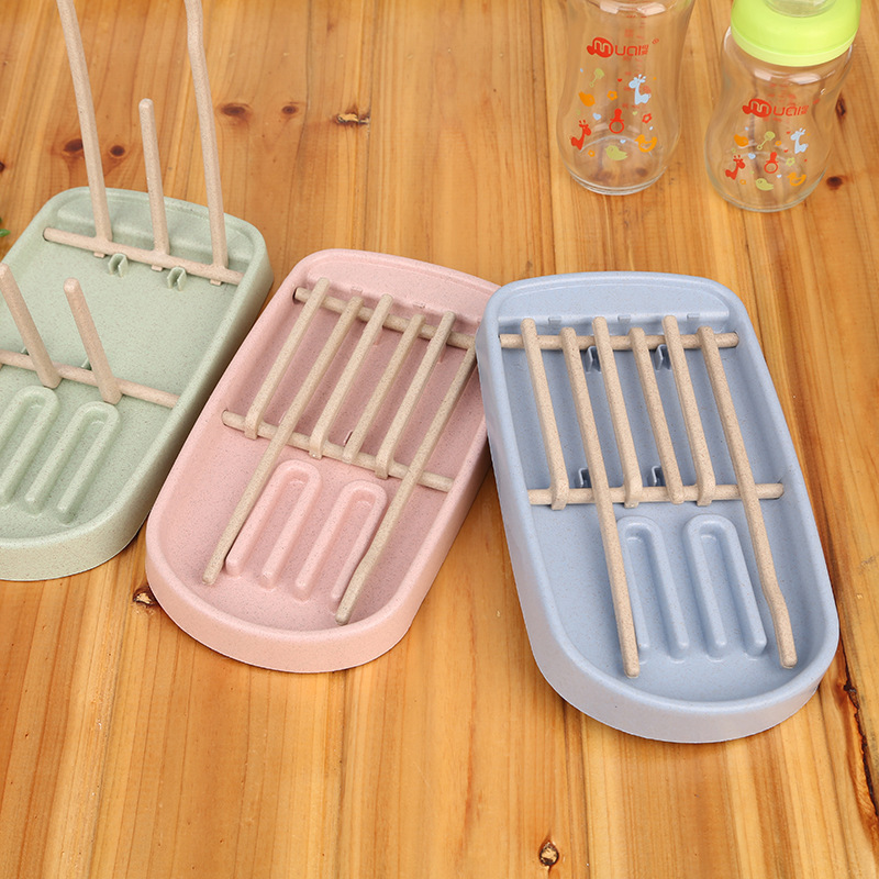 Baby Bottle Wheat Straw Drying - огляд і ціна Baby Products Sale