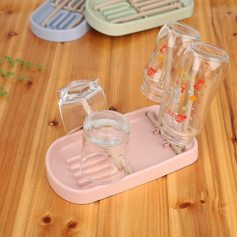 Baby Bottle Wheat Straw Drying - огляд і ціна Baby Products Sale