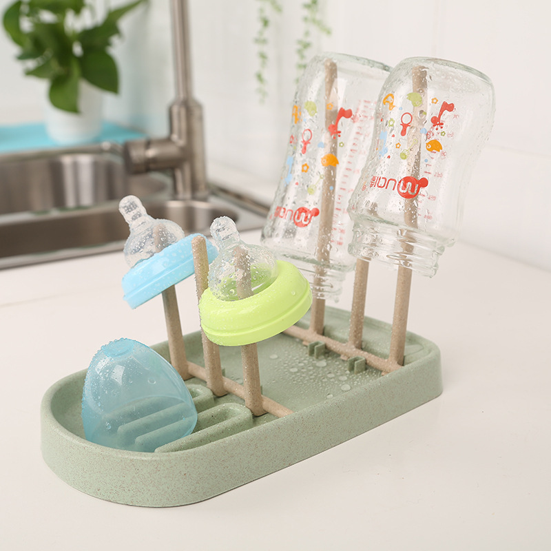 Baby Bottle Wheat Straw Drying - огляд і ціна Baby Products Sale