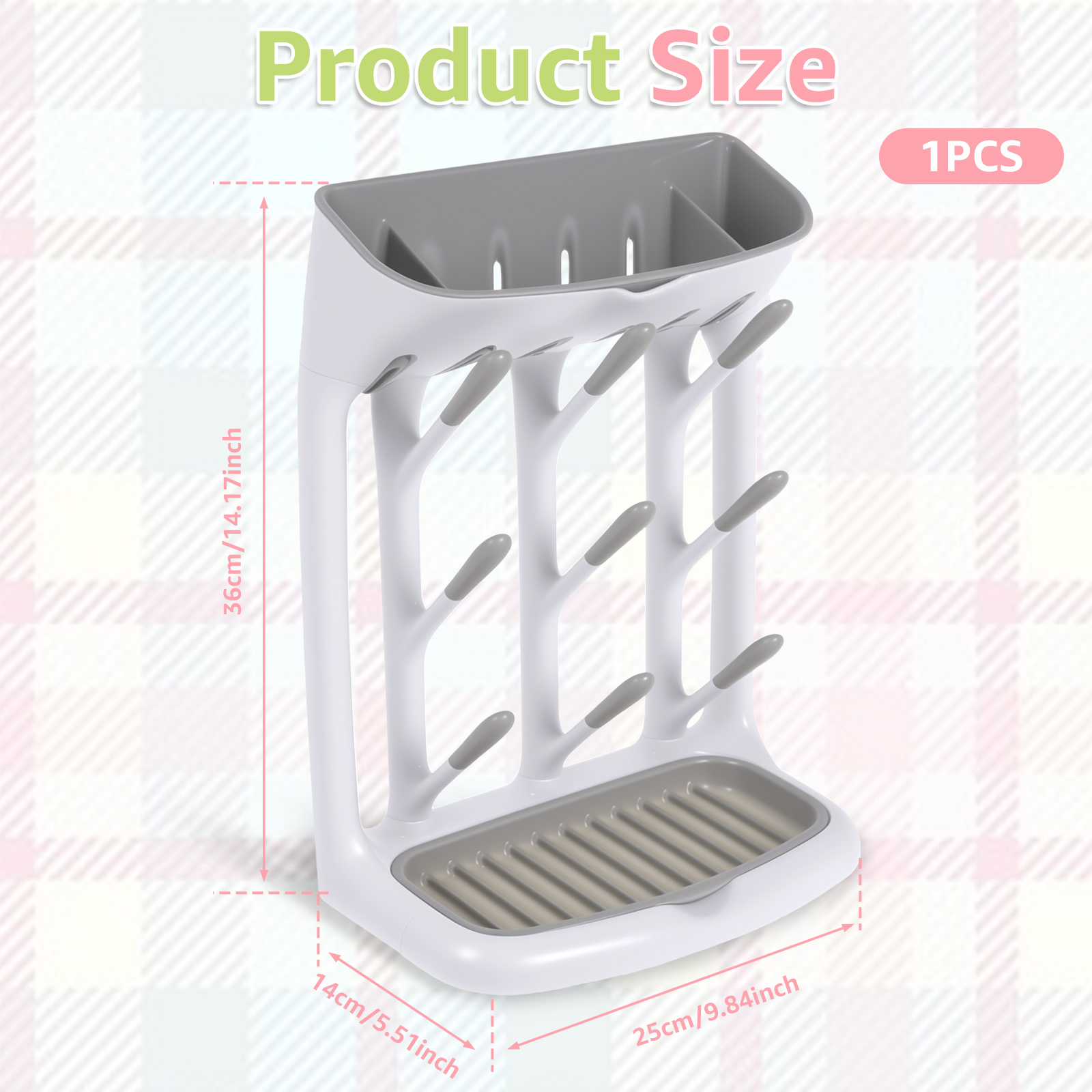 Baby Bottle Drying Rack Plasti - огляд і ціна Baby Products Sale