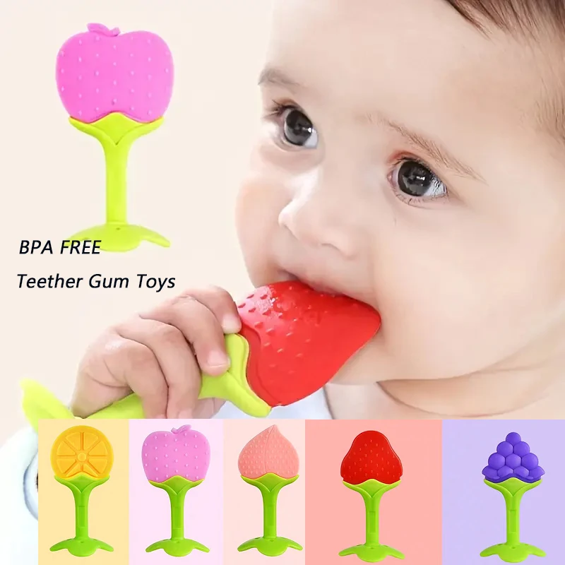 Teething Baby Toy Silicone Tee - огляд і ціна Baby Products Sale