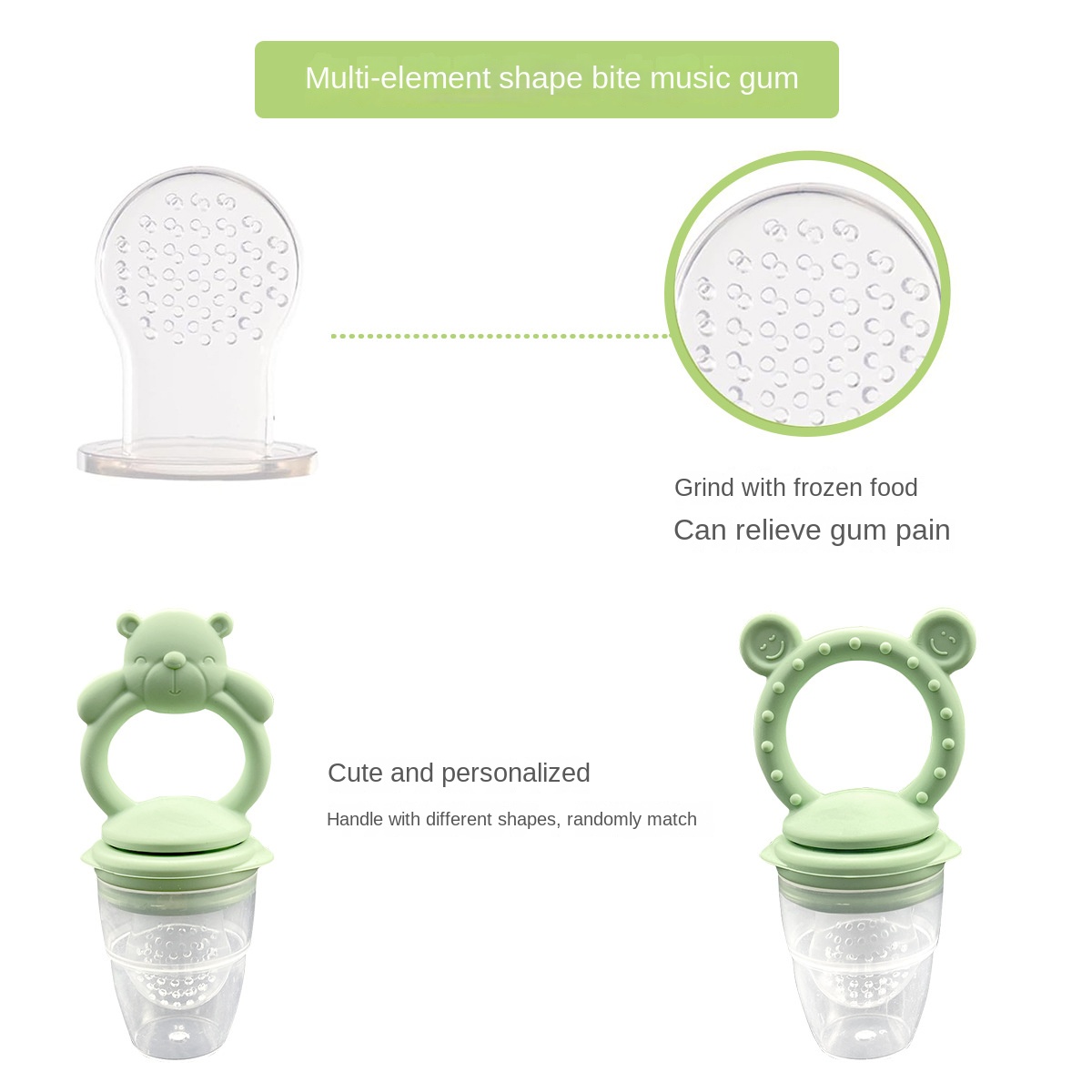 Food Grade Silicone Baby Teeth - огляд і ціна Baby Products Eco Friendly